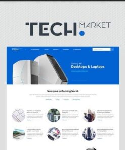 Techmarket multi demo and electronics store woocommerce theme - World Plugins GPL - Gpl plugins cheap