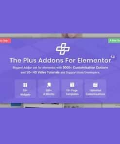 The plus addon for elementor page builder wordpress plugin - World Plugins GPL - Gpl plugins cheap