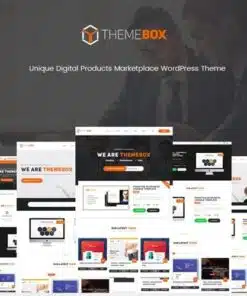 Themebox digital products ecommerce wordpress theme - World Plugins GPL - Gpl plugins cheap