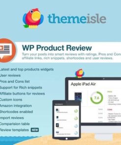 Themeisle wp product review - World Plugins GPL - Gpl plugins cheap