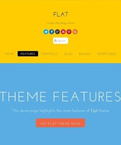 Themify flat wordpress theme - World Plugins GPL - Gpl plugins cheap