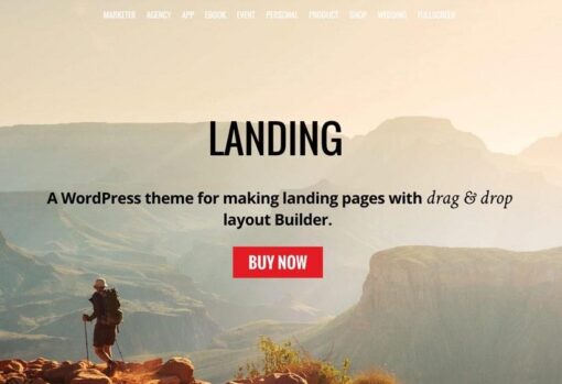 Themify landing wordpress theme - World Plugins GPL - Gpl plugins cheap