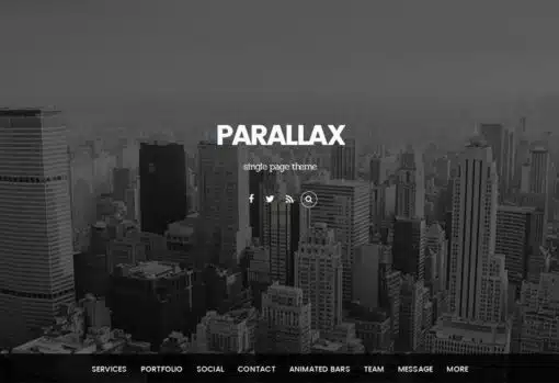 Themify parallax wordpress theme - World Plugins GPL - Gpl plugins cheap