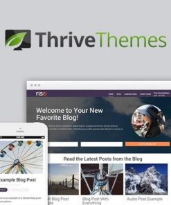 Thrive themes rise wordpress theme - World Plugins GPL - Gpl plugins cheap