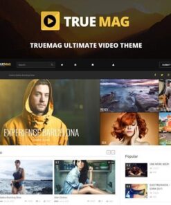 True mag wordpress theme for video and magazine - World Plugins GPL - Gpl plugins cheap