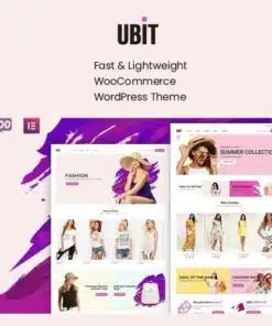 Ubit fashion store woocommerce theme - World Plugins GPL - Gpl plugins cheap