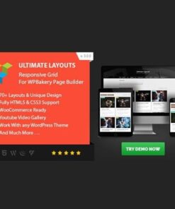 Ultimate layouts responsive grid and youtube video gallery addon for wpbakery page builder - World Plugins GPL - Gpl plugins cheap