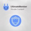 Ultimate member private content addon - World Plugins GPL - Gpl plugins cheap