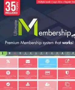 Ultimate membership pro - World Plugins GPL - Gpl plugins cheap