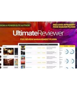 Ultimate reviewer wordpress plugin for wpbakery page builder - World Plugins GPL - Gpl plugins cheap