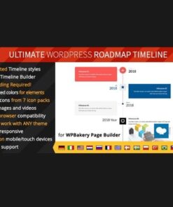 Ultimate roadmap timeline responsive wordpress timeline plugin - World Plugins GPL - Gpl plugins cheap