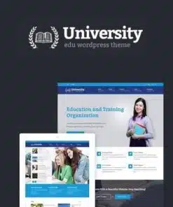 University education event and course theme - World Plugins GPL - Gpl plugins cheap