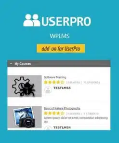 Userpro wplms integration - World Plugins GPL - Gpl plugins cheap