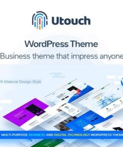 Utouch startup multi purpose business and digital technology wordpress theme - World Plugins GPL - Gpl plugins cheap