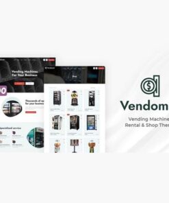 Vendomat vending machines woocommerce theme - World Plugins GPL - Gpl plugins cheap