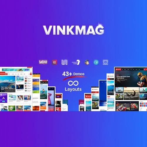 Vinkmag multi concept creative newspaper news magazine wordpress theme - World Plugins GPL - Gpl plugins cheap