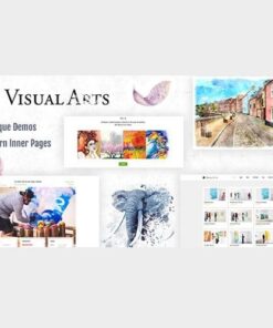 Visual art gallery wordpress theme - World Plugins GPL - Gpl plugins cheap