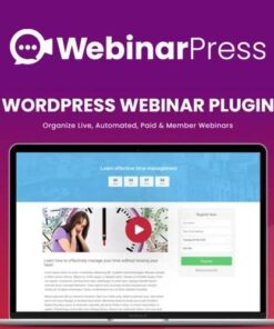 Webinarpress pro all in one webinar plugin for wordpress - World Plugins GPL - Gpl plugins cheap