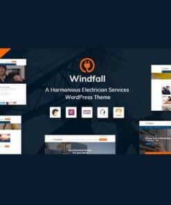Windfall electrician services wordpress theme - World Plugins GPL - Gpl plugins cheap