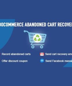 Woocommerce abandoned cart recovery - World Plugins GPL - Gpl plugins cheap