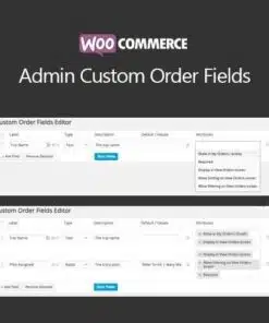 Woocommerce admin custom order fields - World Plugins GPL - Gpl plugins cheap