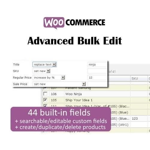 Woocommerce advanced bulk edit - World Plugins GPL - Gpl plugins cheap
