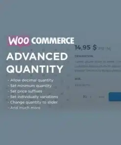 Woocommerce advanced quantity - World Plugins GPL - Gpl plugins cheap