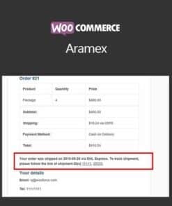 Woocommerce aramex - World Plugins GPL - Gpl plugins cheap