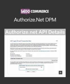 Woocommerce authorize net dpm - World Plugins GPL - Gpl plugins cheap