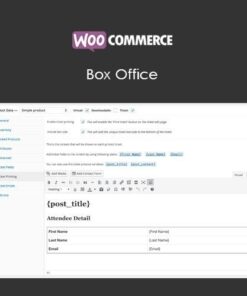 Woocommerce box office - World Plugins GPL - Gpl plugins cheap