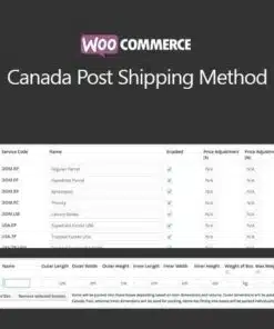 Woocommerce canada post shipping method - World Plugins GPL - Gpl plugins cheap