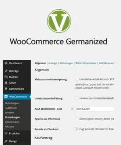 Woocommerce germanized pro by vendidero - World Plugins GPL - Gpl plugins cheap