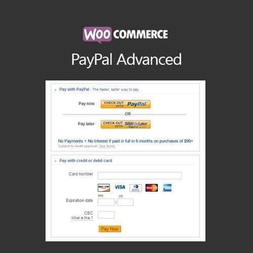Woocommerce paypal advanced - World Plugins GPL - Gpl plugins cheap