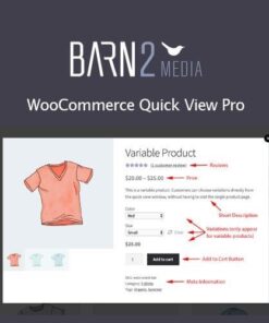 Woocommerce quick view pro by barn2 - World Plugins GPL - Gpl plugins cheap