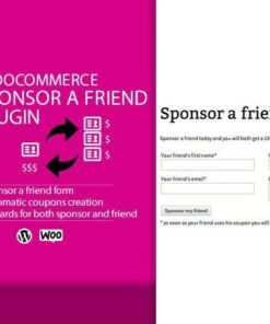 Woocommerce sponsor a friend plugin - World Plugins GPL - Gpl plugins cheap