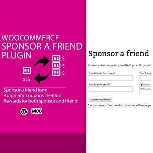 Woocommerce sponsor a friend plugin - World Plugins GPL - Gpl plugins cheap