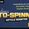 Wordpress auto spinner articles rewriter - World Plugins GPL - Gpl plugins cheap