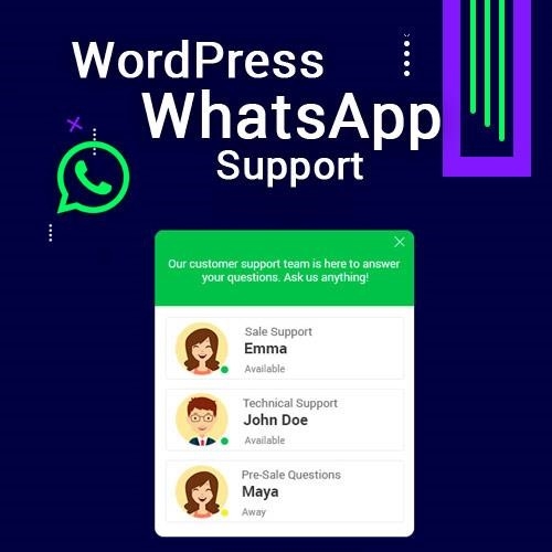 Wordpress whatsapp support - World Plugins GPL - Gpl plugins cheap