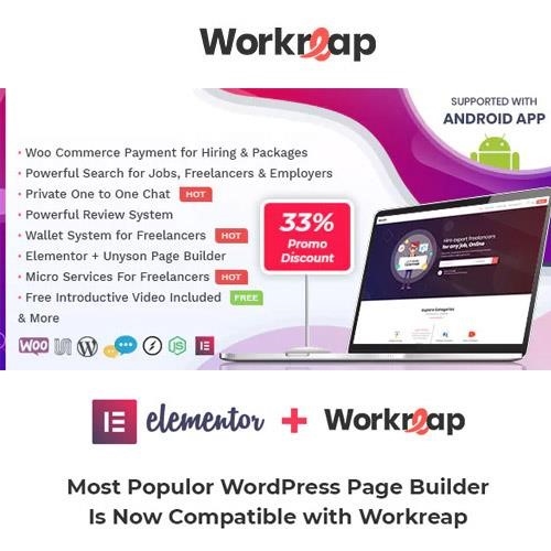 Workreap freelance marketplace wordpress theme - World Plugins GPL - Gpl plugins cheap