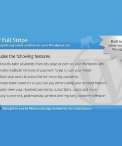 Wp full stripe subscription and payment plugin for wordpress - World Plugins GPL - Gpl plugins cheap