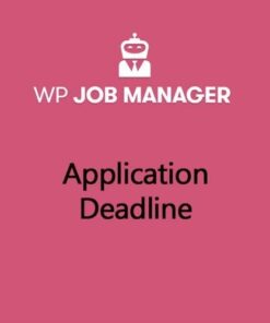 Wp job manager application deadline addon - World Plugins GPL - Gpl plugins cheap