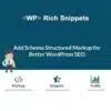 Wp rich snippets - World Plugins GPL - Gpl plugins cheap