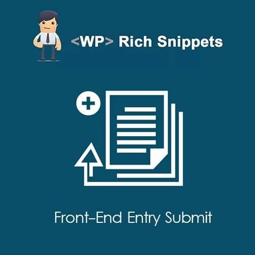 Wp rich snippets front end entry submit - World Plugins GPL - Gpl plugins cheap