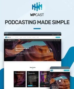Wpcast audio podcast wordpress theme - World Plugins GPL - Gpl plugins cheap