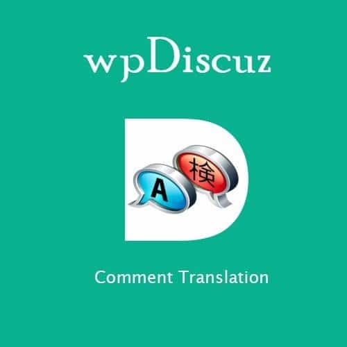 Wpdiscuz comment translation - World Plugins GPL - Gpl plugins cheap