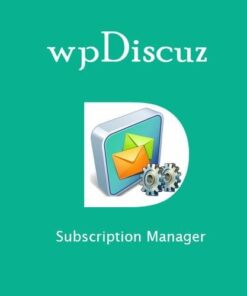 Wpdiscuz subscription manager - World Plugins GPL - Gpl plugins cheap