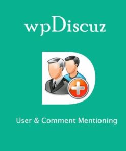 Wpdiscuz user and comment mentioning - World Plugins GPL - Gpl plugins cheap