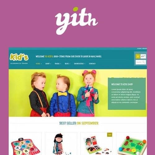 Yith kidshop a creative kid’s e commerce theme - World Plugins GPL - Gpl plugins cheap