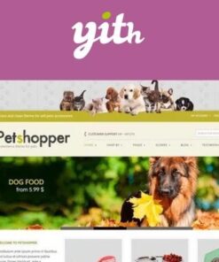 Yith petshopper e commerce theme for pets products - World Plugins GPL - Gpl plugins cheap