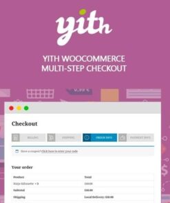 Yith woocommerce multi step checkout premium - World Plugins GPL - Gpl plugins cheap